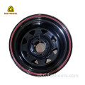 Jantes SUV pretas 15x10 5x120,65 jantes de rodas 4x4